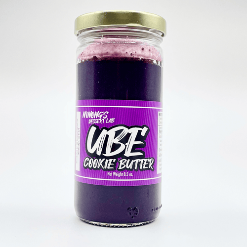 Ninong’s Ube Cookie spread in a jar