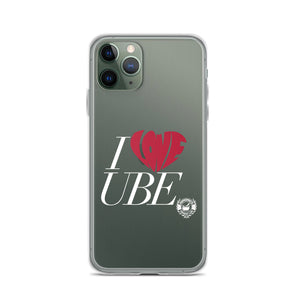 I Love Ube iPhone Case