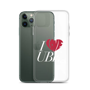 I Love Ube iPhone Case