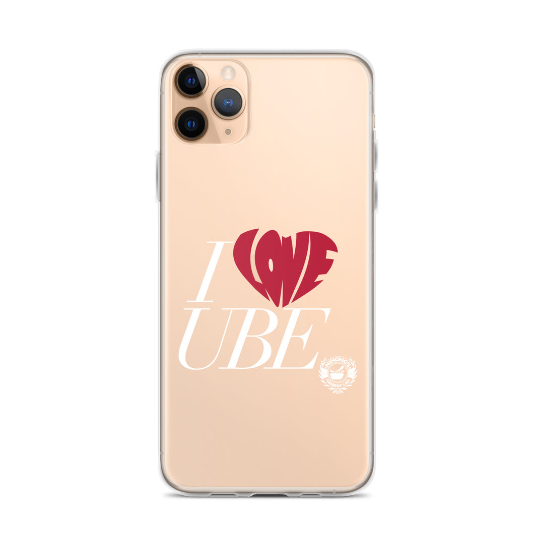 I Love Ube iPhone Case