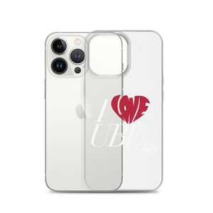 I Love Ube iPhone Case