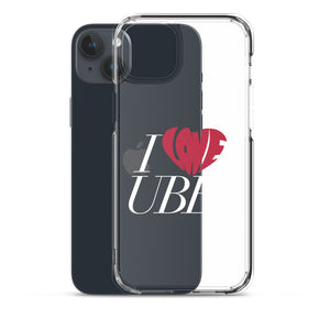 I Love Ube iPhone Case