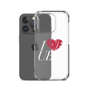 I Love Ube iPhone Case